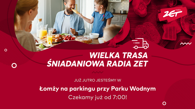 Śniadanie z Radiem ZET w Łomży