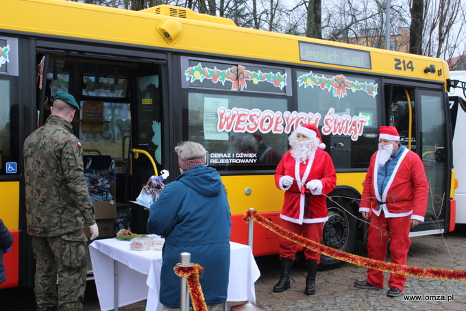 Wigilia w autobusach miejskich