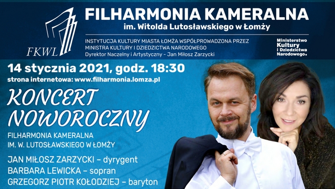 Noworoczny koncert Łomżyńskich Filharmoników