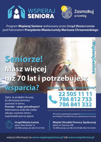 Pomagamy seniorom w zakupach