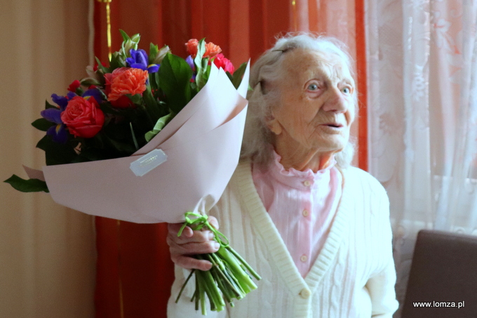 Pani Zofia Borawska skończyła sto lat