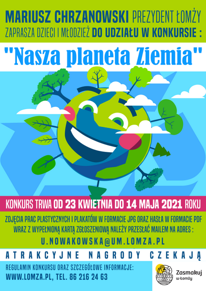 Ekologiczny konkurs „Nasza Planeta Ziemia”