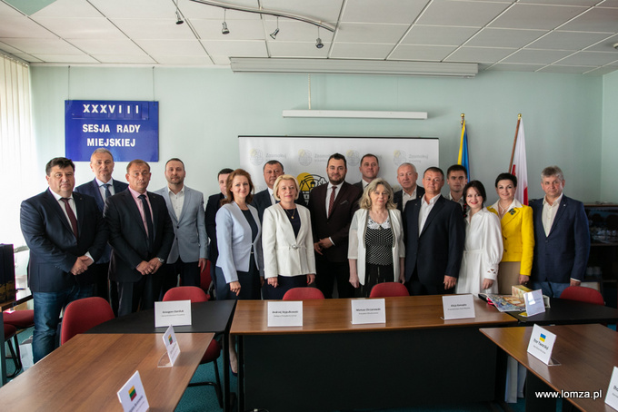 Zagraniczne delegacje przyjechały do Łomży