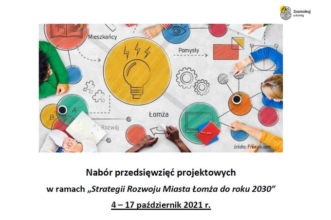 Nabór przedsięwzięć projektowych w ramach Strategii Rozwoju Miasta Łomża do roku 2030