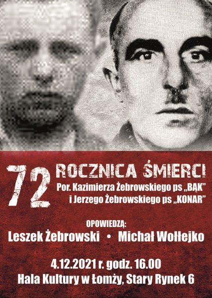 Rocznica śmierci por. Żebrowskiego