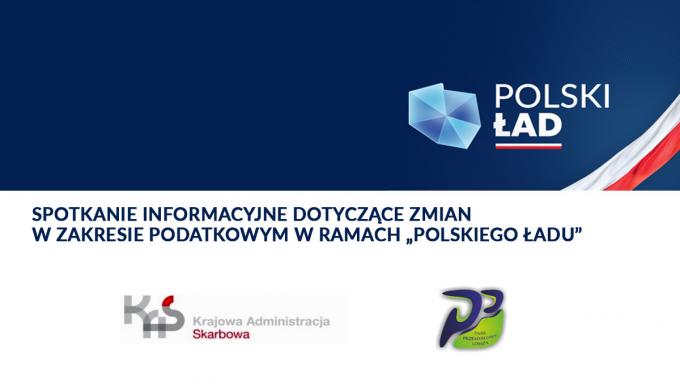 Spotkanie informacyjne dotyczące zmian w zakresie podatkowym w ramach 