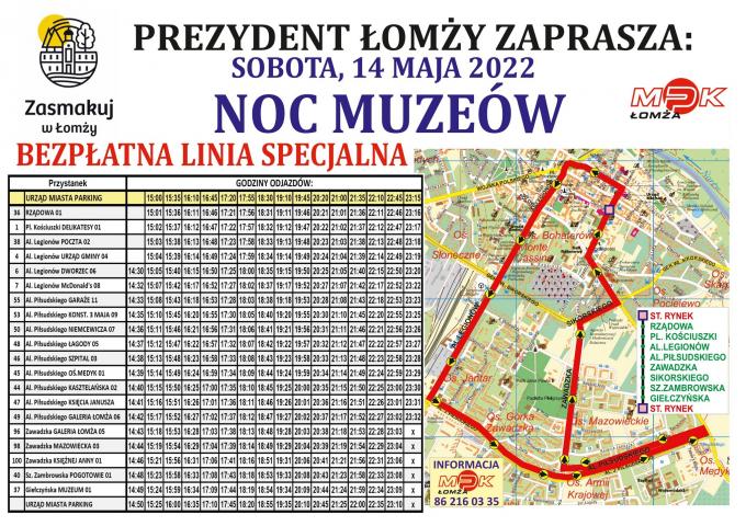 Bezpłatne autobusy na Noc Muzeów