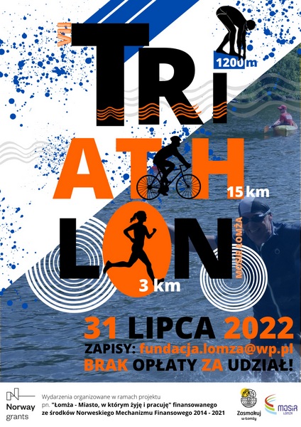 Ruszyły zapisy na VII Triathlon MOSiR Łomża - Registration for the 7th MOSiR Lomza Triathlon is open