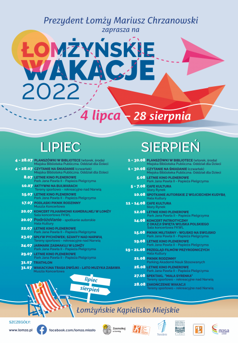 Łomżyńskie Wakacje – program