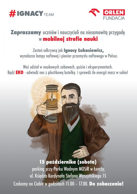 Zostań odkrywcą jak Ignacy Łukasiewicz – zapraszamy do mobilnej strefy nauki