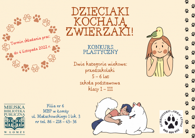 Dzieciaki kochają zwierzaki
