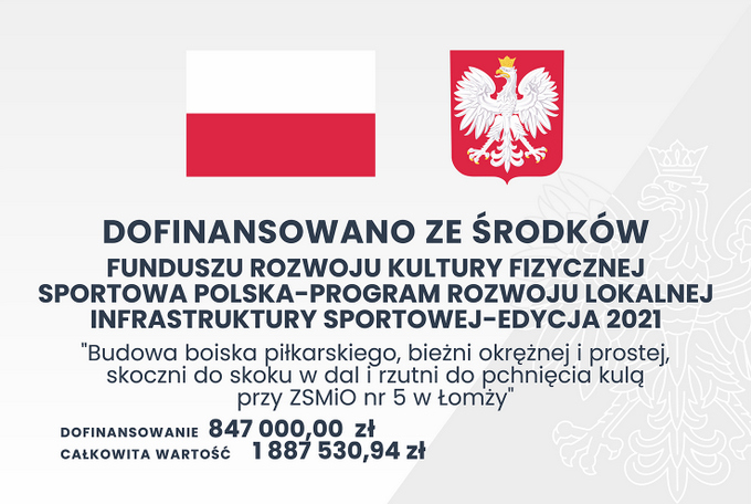 Budowa obiektów sportowych przy Zespole Szkół Mechanicznych i Ogólnokształcących nr 5