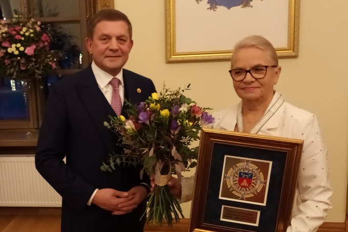 Hanka Gałązka „Honorowym Obywatelem Rejonu Solecznickiego”