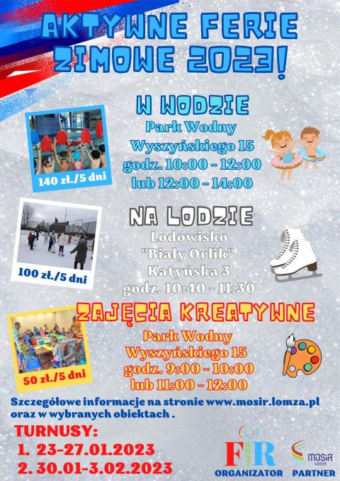 Aktywne ferie z MOSiRem