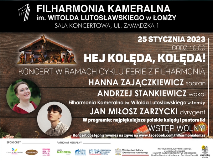 Hej kolęda, kolęda w łomżyńskiej filharmonii