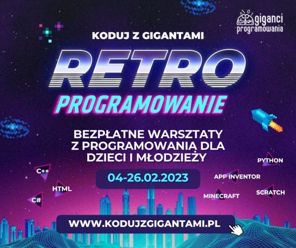 “Koduj z Gigantami - Retroprogramowanie”