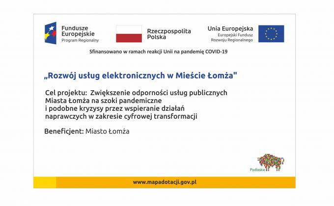 Rozwój usług elektronicznych w Mieście Łomża