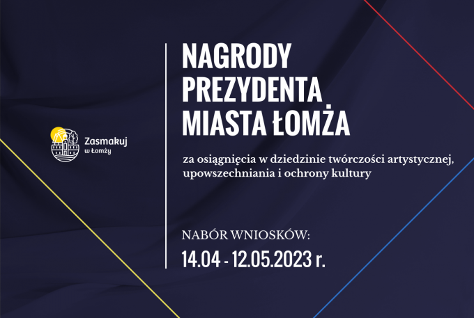 Nagrody prezydenta w dziedzinie kultury - czekamy na zgłoszenia