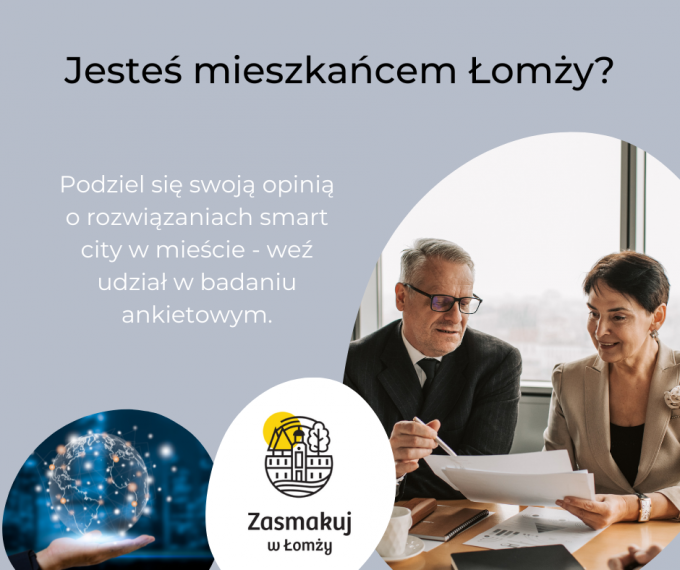 Wypełnij ankietę odnośnie informatyzacji Łomży
