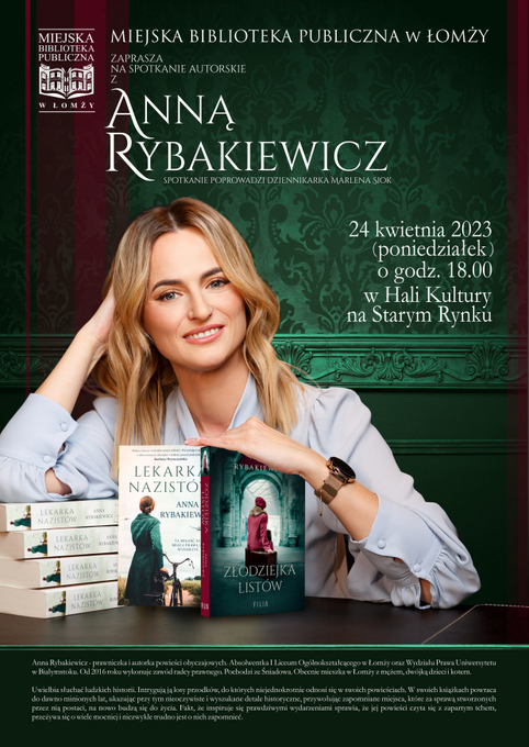 Anna Rybakiewicz w Hali Kultury