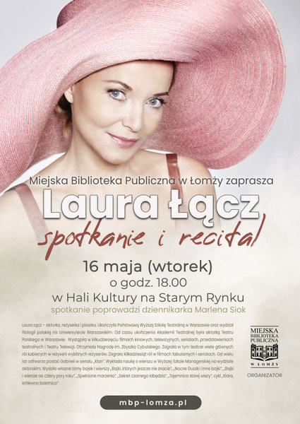 Spotkanie z aktorką Laurą Łącz