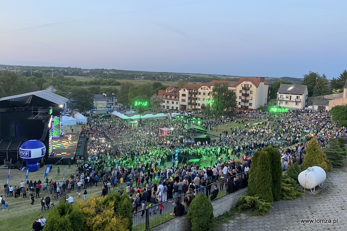 Roztańczona muszla koncertowa i ogromna promocja Łomży