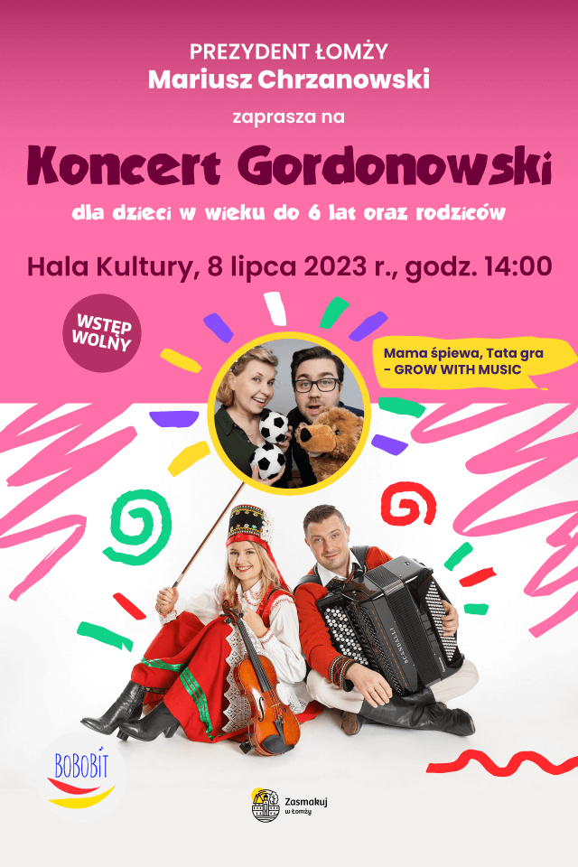 Koncert Gordonowski w Hali Kultury