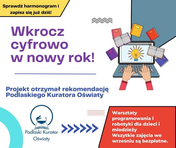 Bezpłatne warsztaty robotyki i programowania w Łomży!