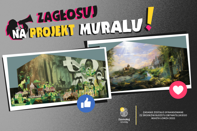 Jaki mural na budynku III LO?