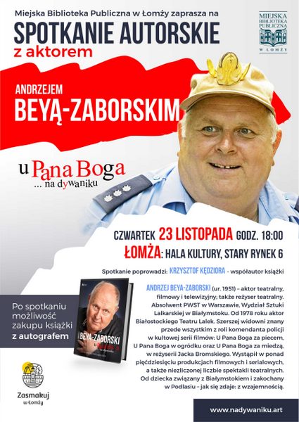 Andrzej Beya-Zaborski - spotkanie autorskie