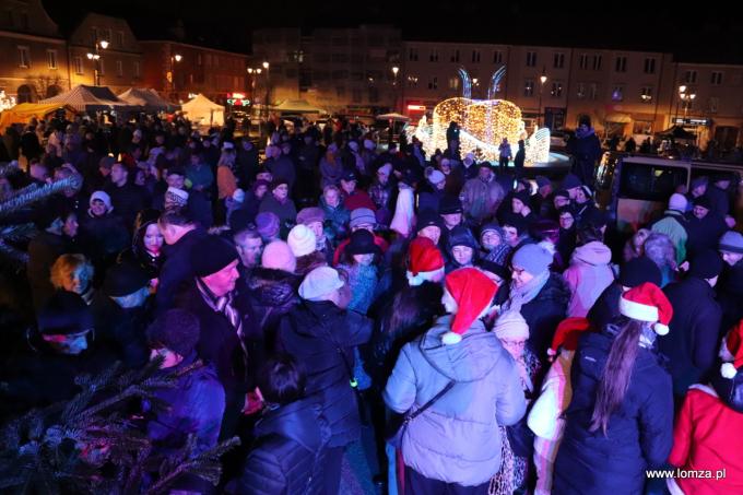 Przedświąteczne spotkanie mieszkańców w sercu Łomży