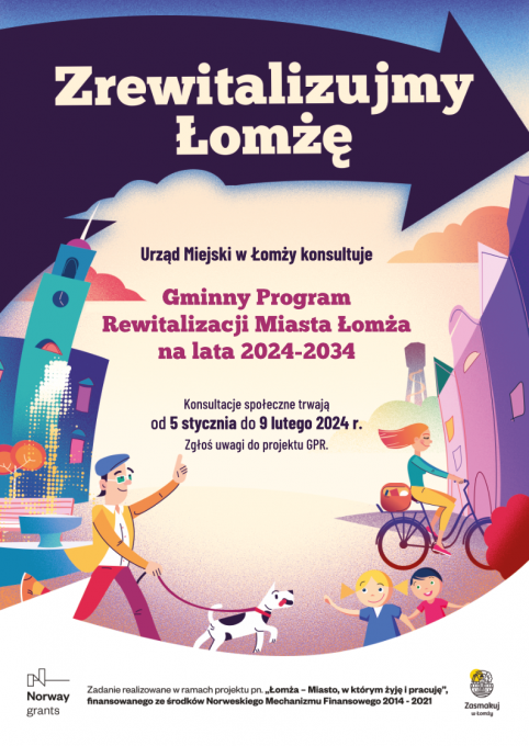 Skonsultujmy projekt Gminnego Programu Rewitalizacji Miasta Łomża!