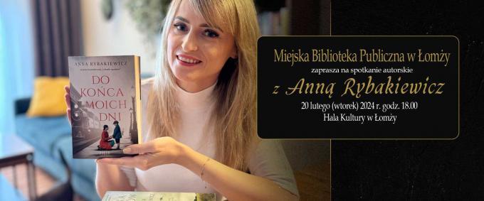 Spotkanie autorskie z Anną Rybakiewicz