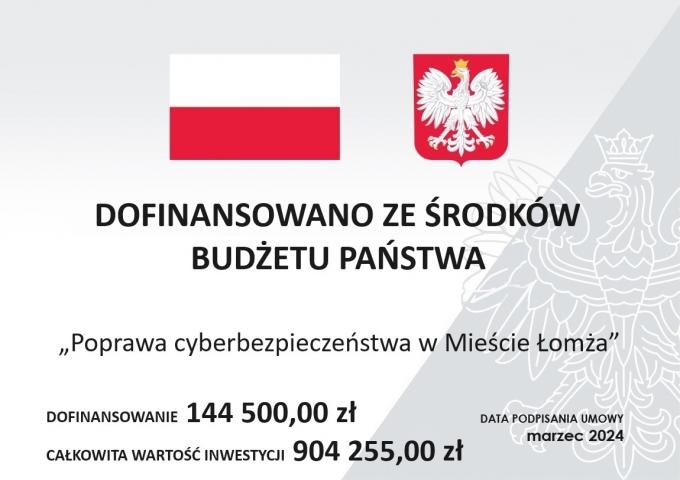 „Poprawa cyberbezpieczeństwa w Mieście Łomża”