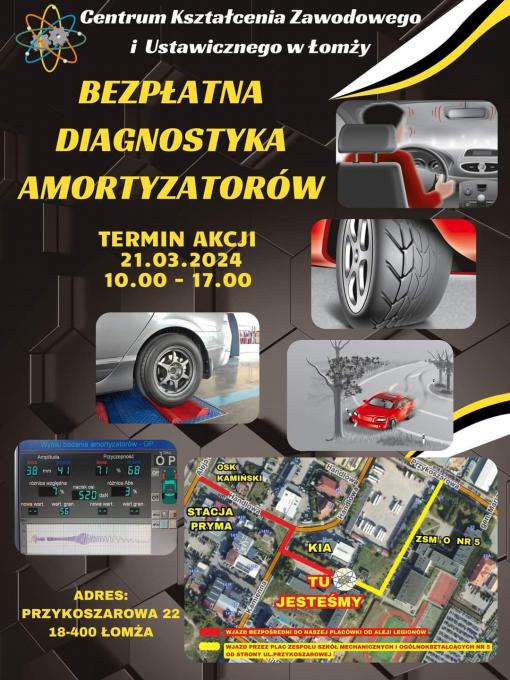 Bezpłatna diagnostyka amortyzatorów