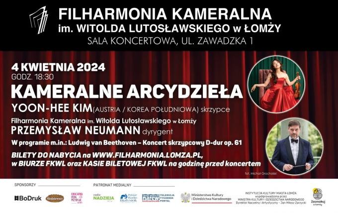 Kameralne arcydzieła w Filharmonii Kameralnej w Łomży