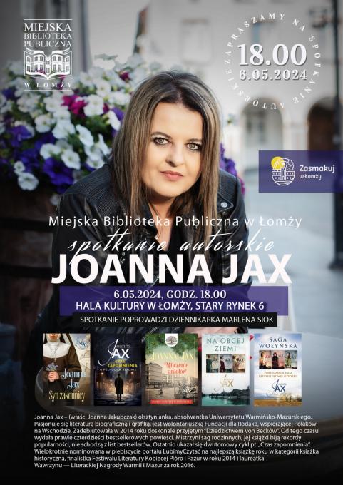 Joanna Jax - spotkanie autorskie