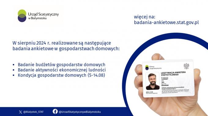 Badania ankietowe w gospodarstwach domowych