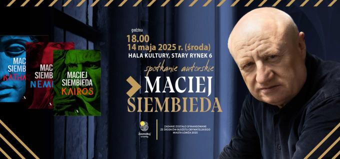 Maciej Siembieda - spotkanie autorskie