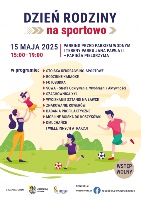 Spędź Dzień Rodziny na sportowo