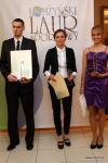 ubiegłoroczni laureaci w kategorii sportowiec: Dominik Darmofał, Anna Rostkowska i Justyna Korytkowska 

