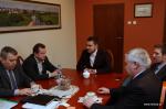 spotkanie Prezydenta Łomży z przedstawicielami białostockiego oddziału Generalnej Dyrekcji Dróg Krajowych i Autostrad