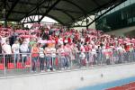 jednodniowa strefa kibica na stadionie miejskim w 
Łomży podczas Euro 2012 cieszyła się dużym powodzeniem
