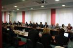 Spotkanie władz Łomży z samorządowcami odbyło się w sali konferencyjnej miejskiego Ratusza