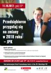 Przedsiębiorco przygotuj się na zmiany w 2018 roku – JPK