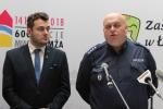 Sprzęt biurowy na święto policji