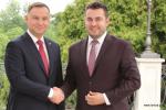 Prezydenci - Rzeczypospolitej Polskiej Andrzej Duda i Łomży Mariusz Chrzanowski