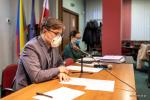 posiedzenie Rady Budżetu Obywatelskiego poprowadził zastępca prezydenta Łomży Andrzej Garlicki