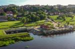 teren pod infrastrukturę caravaningową w pobliżu Portu Łomża