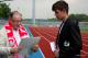 Prezydent Łomży i Bartosz Paduch - jeden z laureatów w kategorii "Sportowiec Roku 2011"